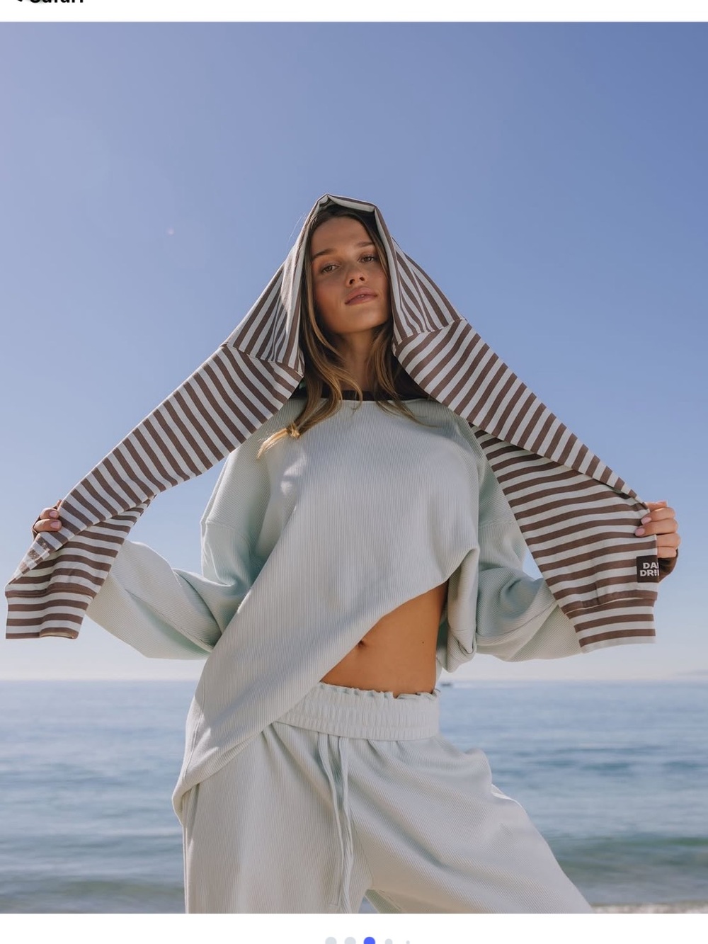 Daily Drills x Revolve Set Lake Day and Coco. XS/S